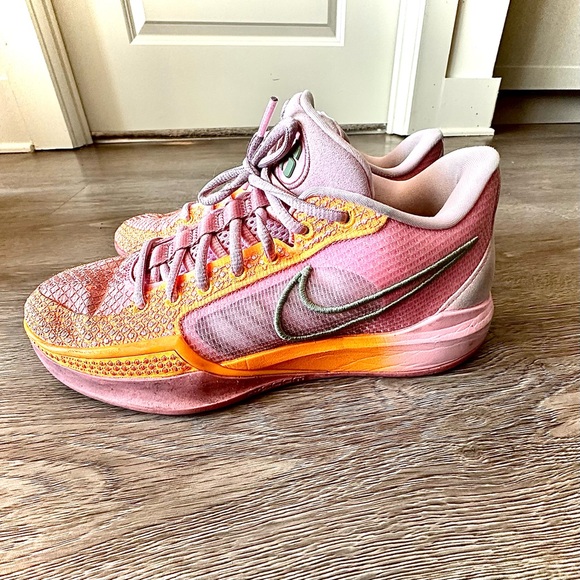 Nike Sabrina 1 “Ionic” Basketball Sneakers – Pink/Orange 7.5 - Picture 1 of 5
